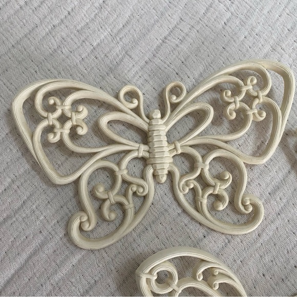 Vintage Homco Butterfly Wall Decor Boho - Picture 4 of 6